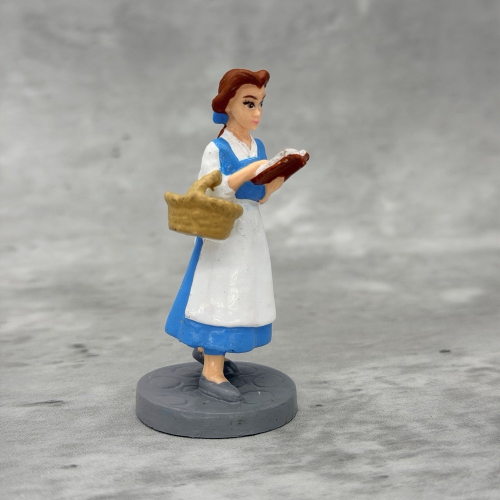Disney Beauty and the Beast - Belle Reading  Toy Figure Applause